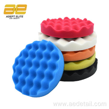 150mm Auto Detailing Wave Pattern Foam Polishing Pad